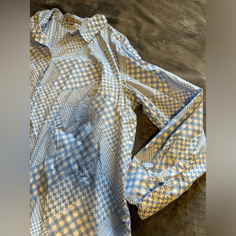 Womens Size 26W Jessica London Long Sleeve Button Down - Picture 2 of 7